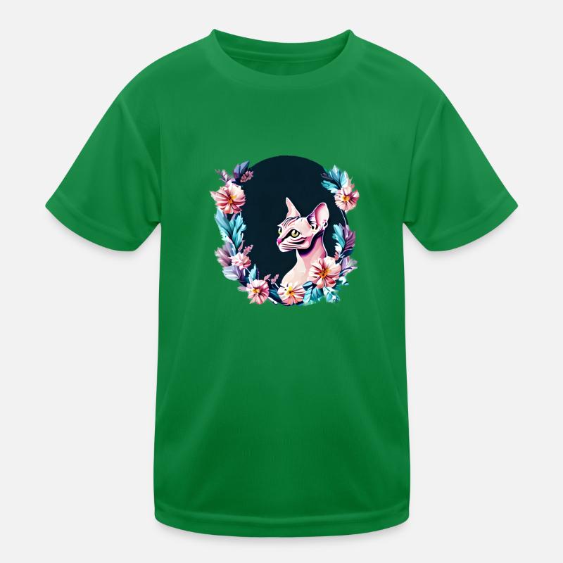 Chat Sphynx Propriétaire de chat animal de compagnie T-shirt sport Enfant
