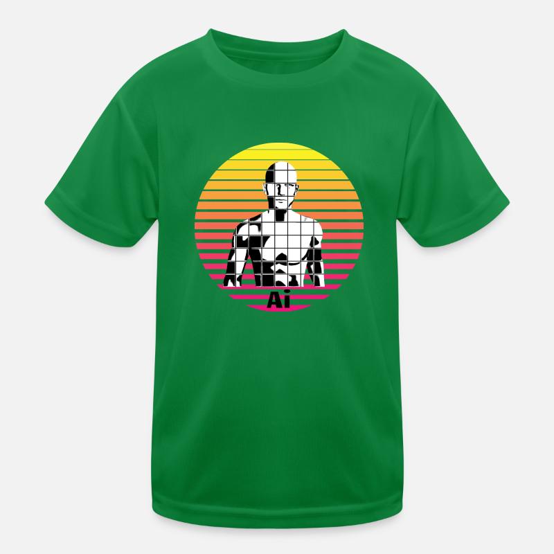 Sonne Ai Kinder Funktions-T-Shirt