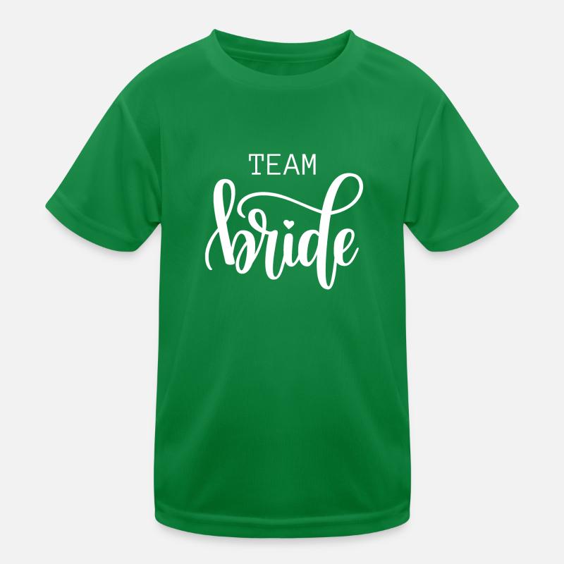 Teambraut Kinder Funktions-T-Shirt