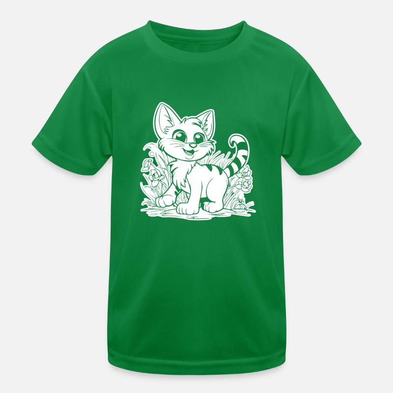 Chat chaton chaton dame T-shirt sport Enfant