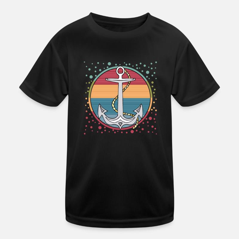 Anker Kinder Funktions-T-Shirt