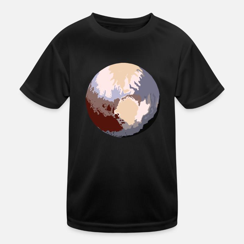 Pluto - Zwergplanet Kinder Funktions-T-Shirt
