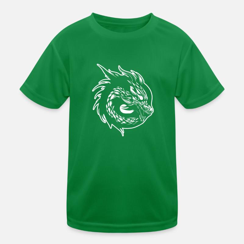 Dragon Dragon Fantasy Mitologia Maglietta sportiva per bambini