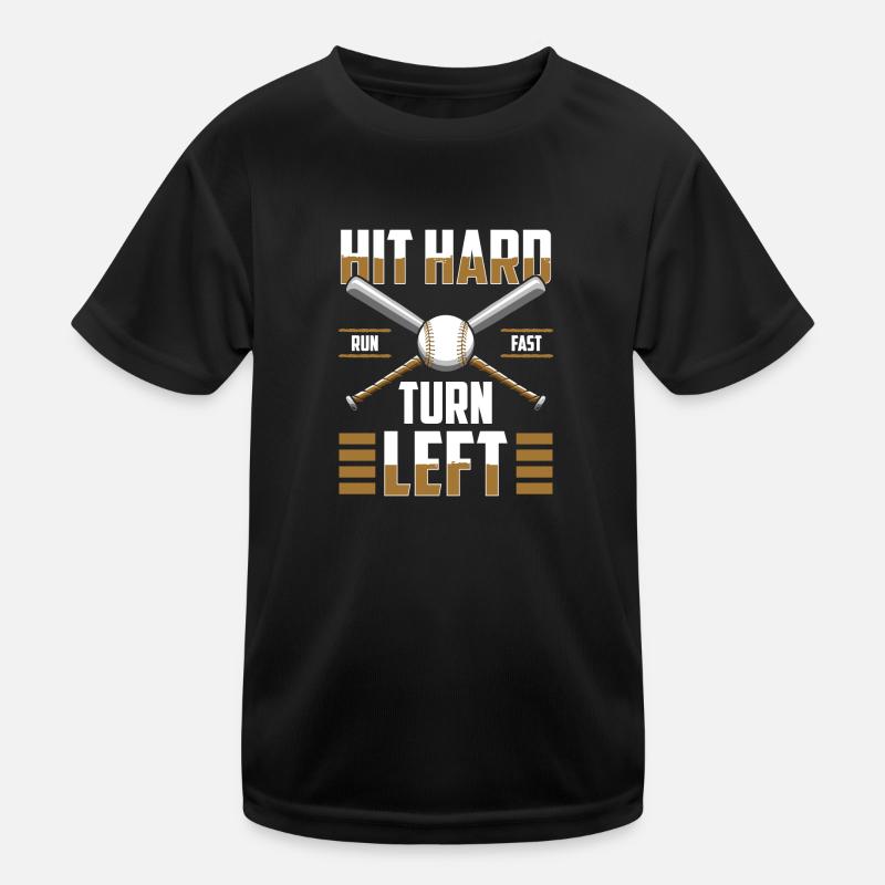 Baseball bat team coach Kids Functional T-Shirt