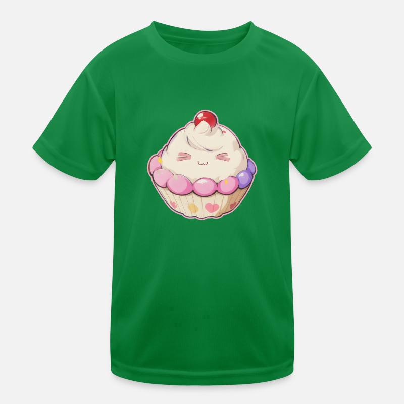Pastel Cupcake Kids Functional T-Shirt