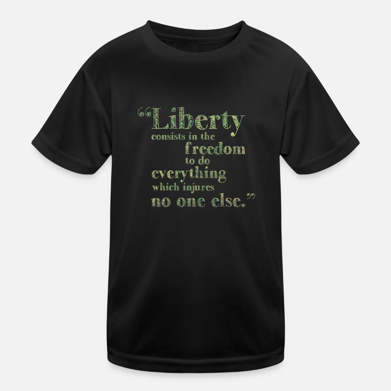 Freedom Human Rights Kids Functional T-Shirt