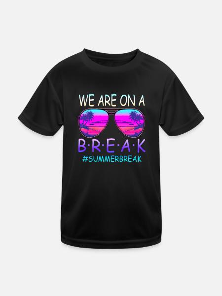 Abschlussfeier 2024 Abiturfeier - Kinder Funktions-T-Shirt - Schwarz - Vorne