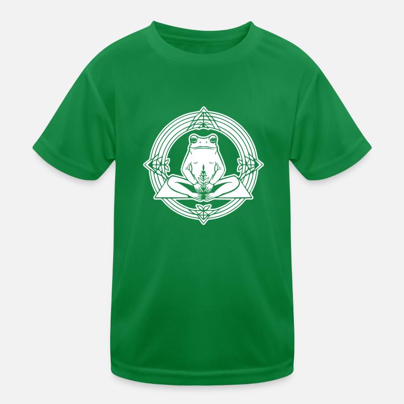 Frog Amphibian Toad Kids Functional T-Shirt
