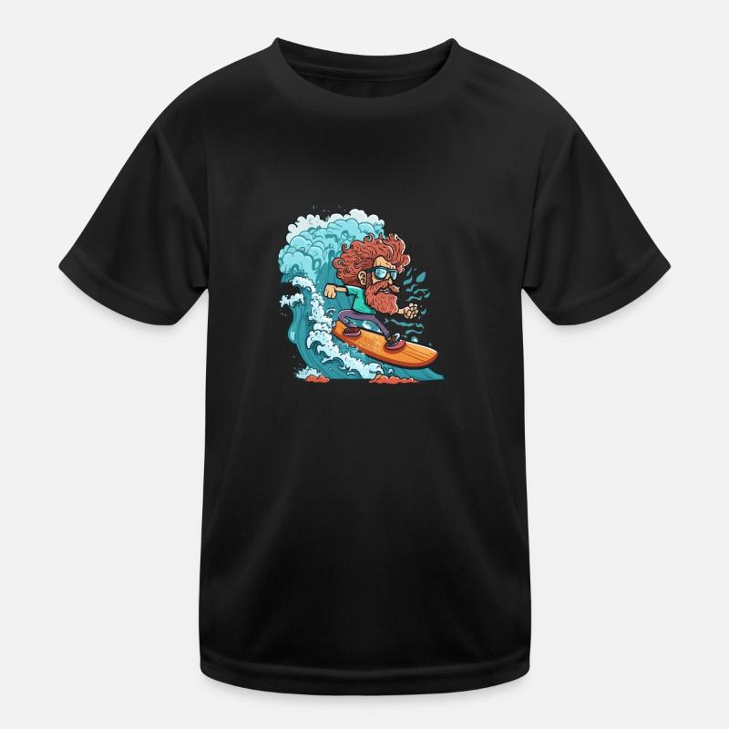 Surfer sur les géants T-shirt sport Enfant