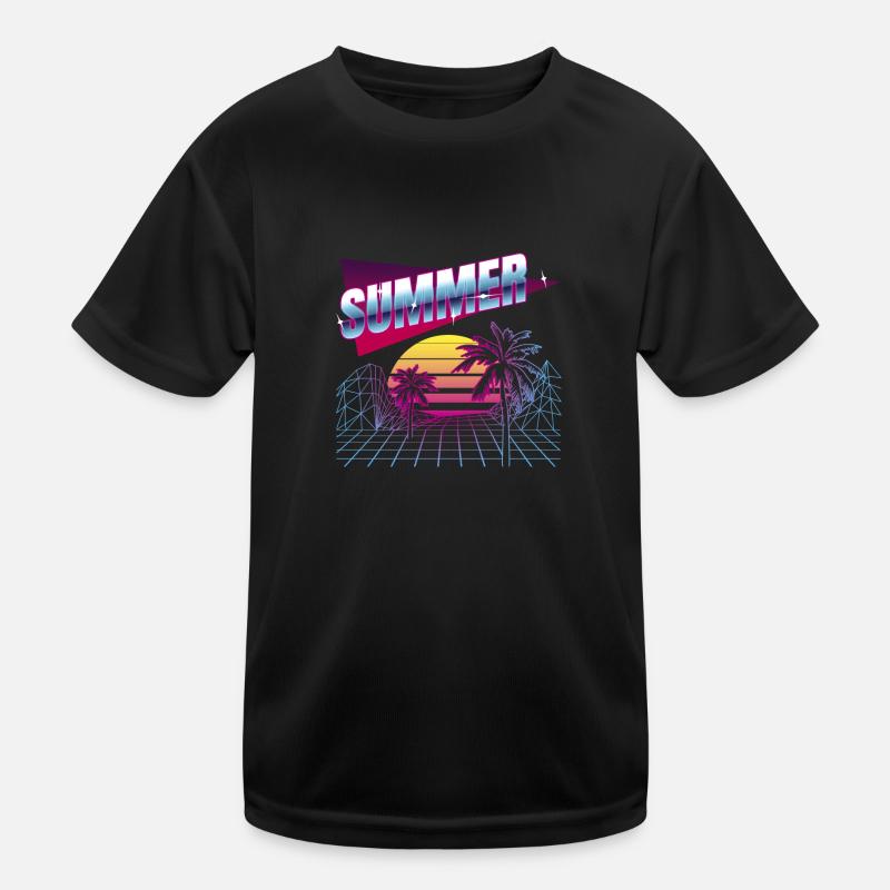Summer Kids Functional T-Shirt