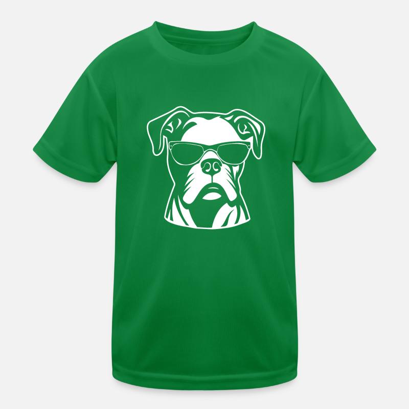 Races de chiens boxers T-shirt sport Enfant