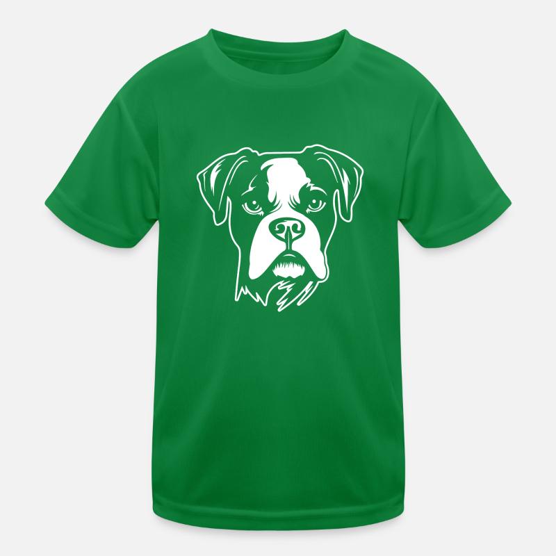 Races de chiens boxers T-shirt sport Enfant