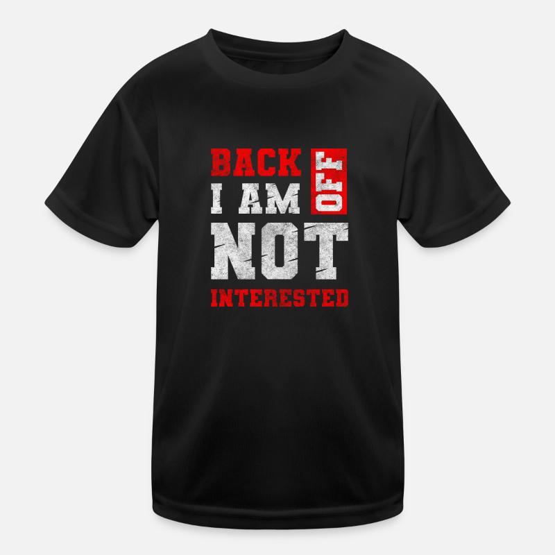 Rebel No Sarcastic Kids Functional T-Shirt