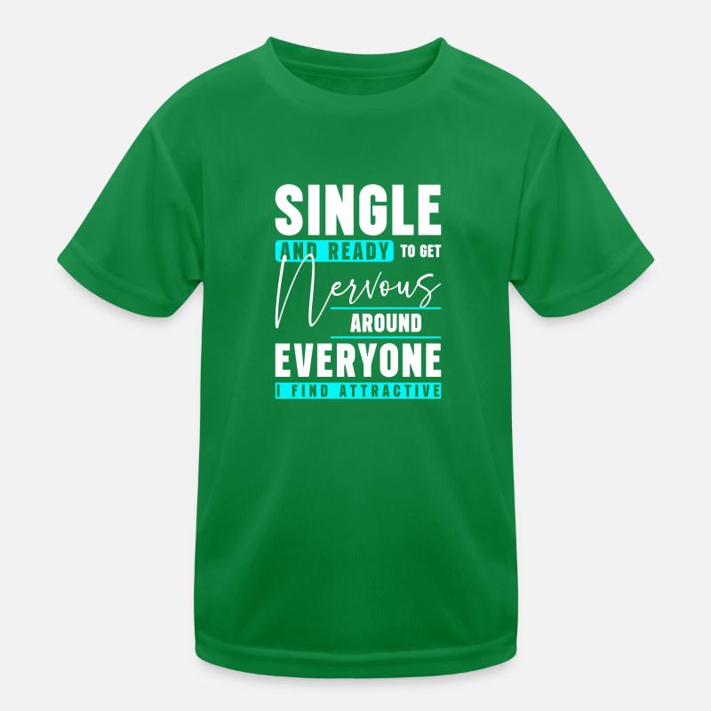 Single love partner Kids Functional T-Shirt