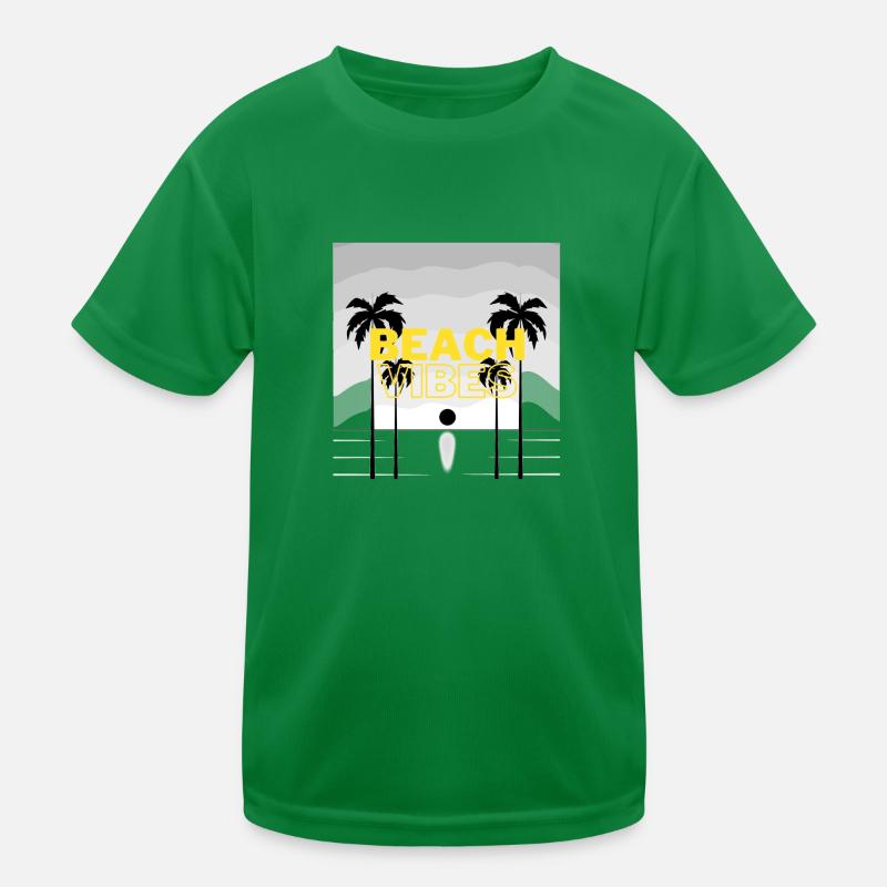 Beach 8 Kinder Funktions-T-Shirt