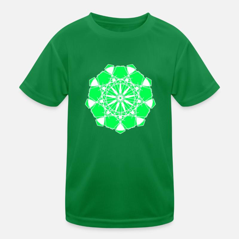 Muster Kinder Funktions-T-Shirt