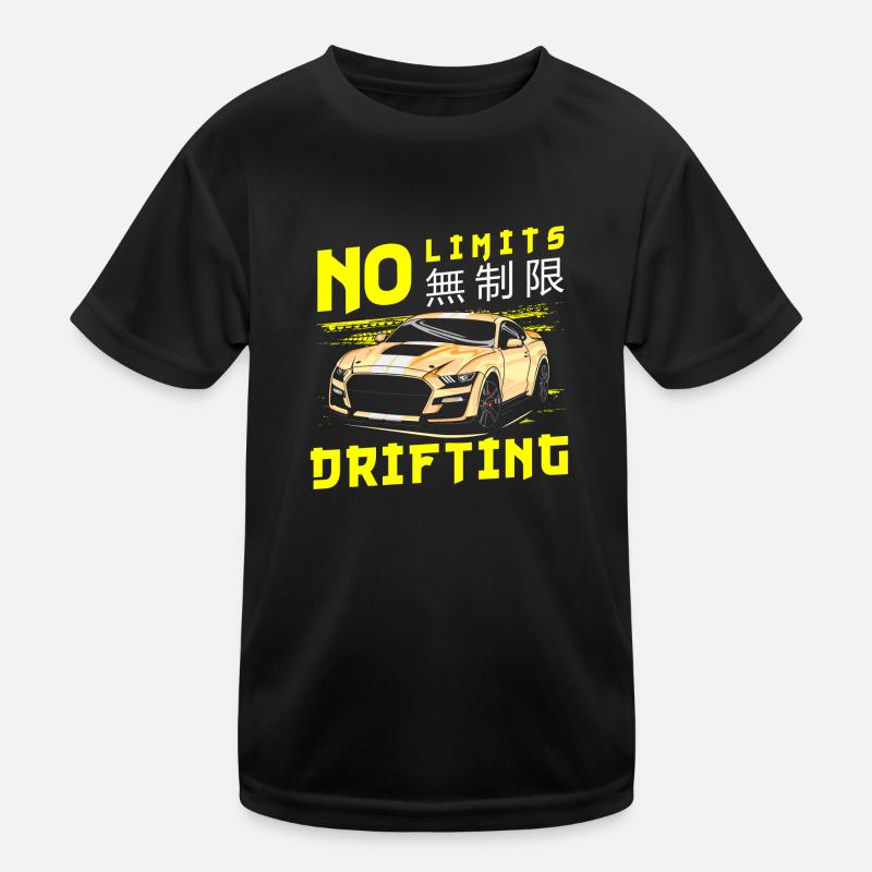 Voiture à la dérive transversale T-shirt sport Enfant