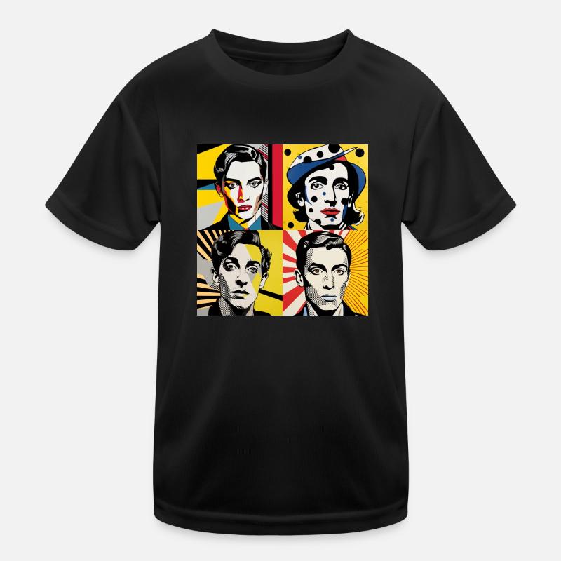 look retro #2 Kinder Funktions-T-Shirt
