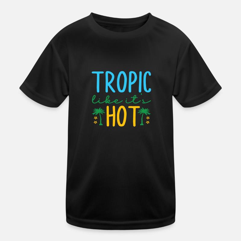 Tropic like it ́s hot Kids Functional T-Shirt