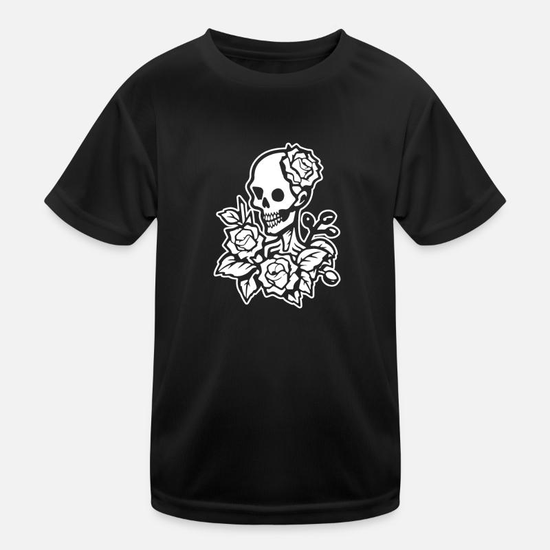 Zombie Undead Halloween Horror Kids Functional T-Shirt
