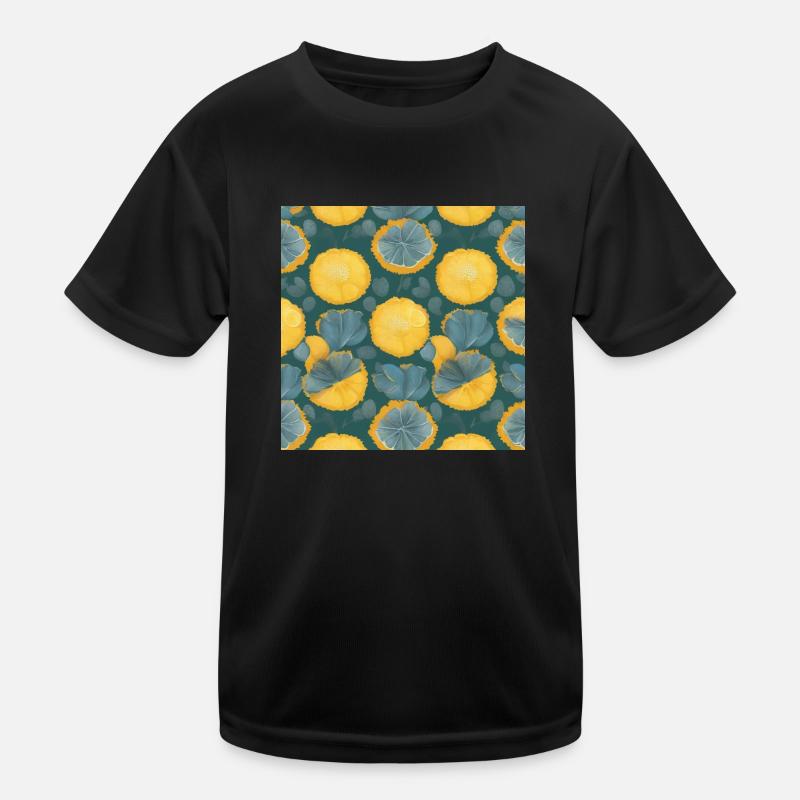 Zitrone Kinder Funktions-T-Shirt