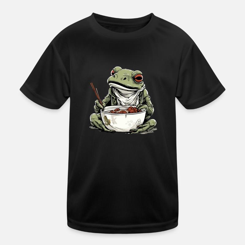 Kriko the greedy toad Kids Functional T-Shirt