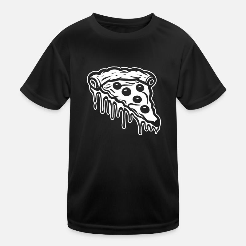 Pizza Restauration rapide Pizzeria T-shirt sport Enfant