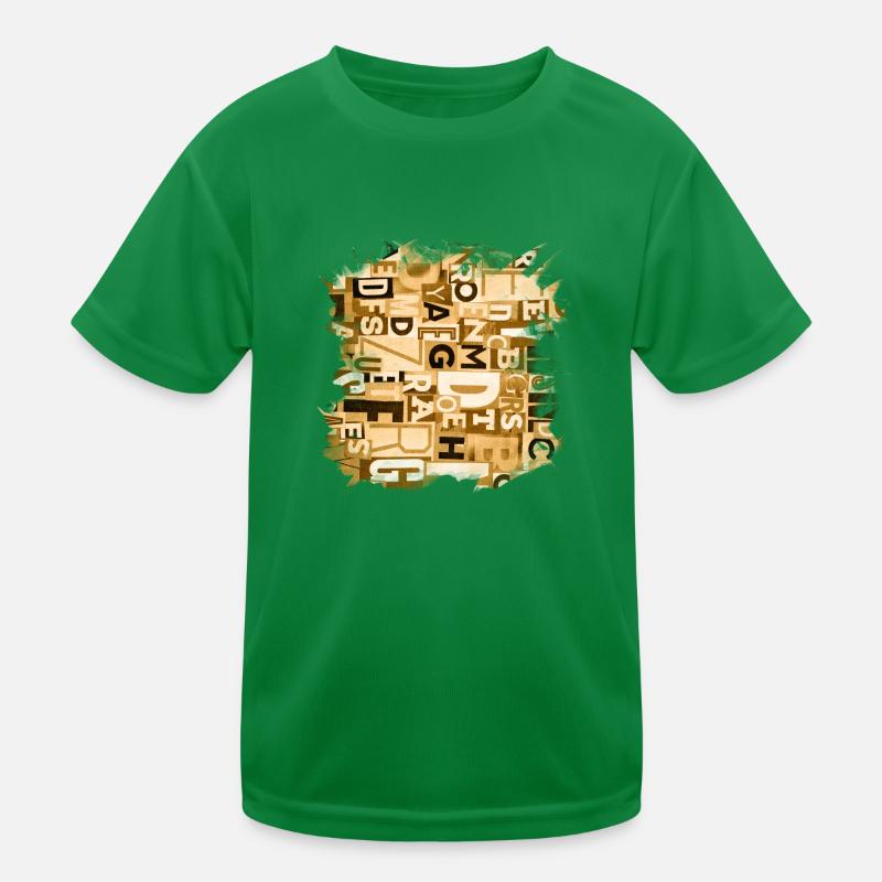 Graffiti-Stil Splash Hip Hop Farben Maler Farbe Kinder Funktions-T-Shirt