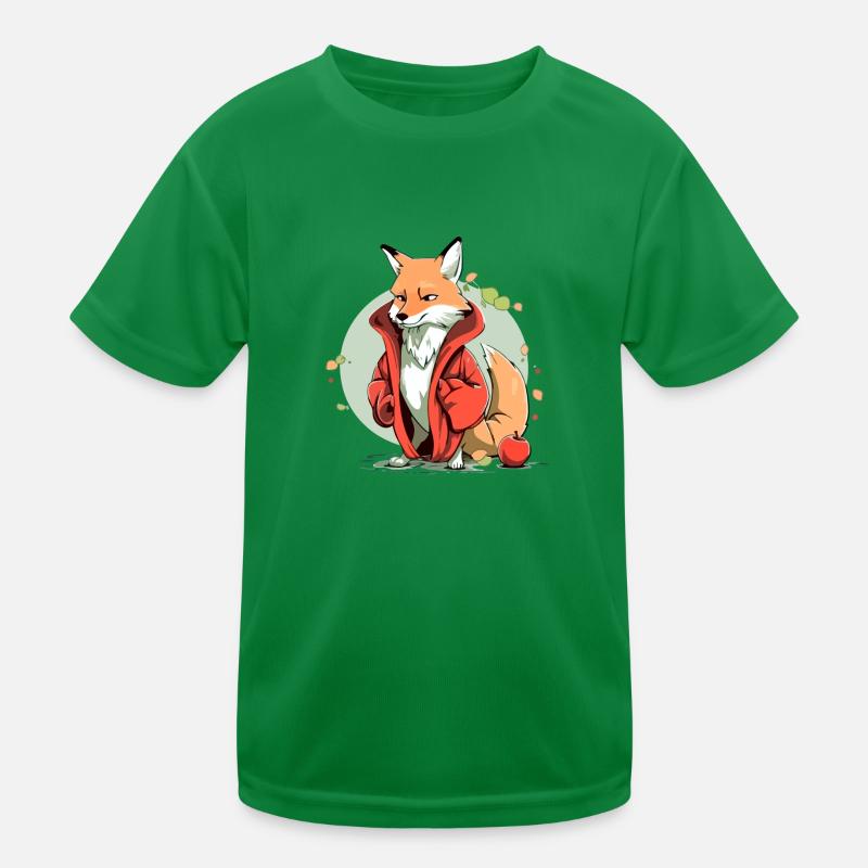Zulo der Fuchs Kinder Funktions-T-Shirt