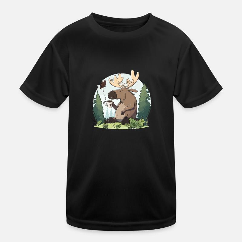 Elch Mornin Joe Kinder Funktions-T-Shirt