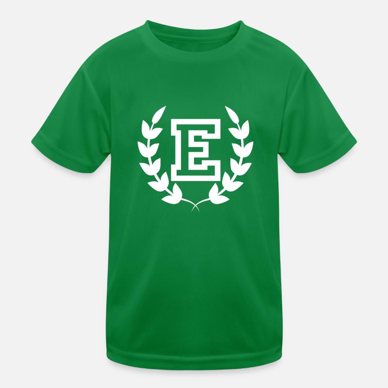 Lettre e sport T-shirt sport Enfant