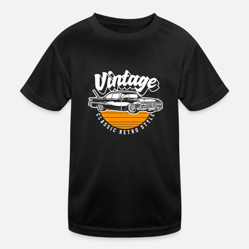 Oldtimer Vintage Valuable Kids Functional T-Shirt