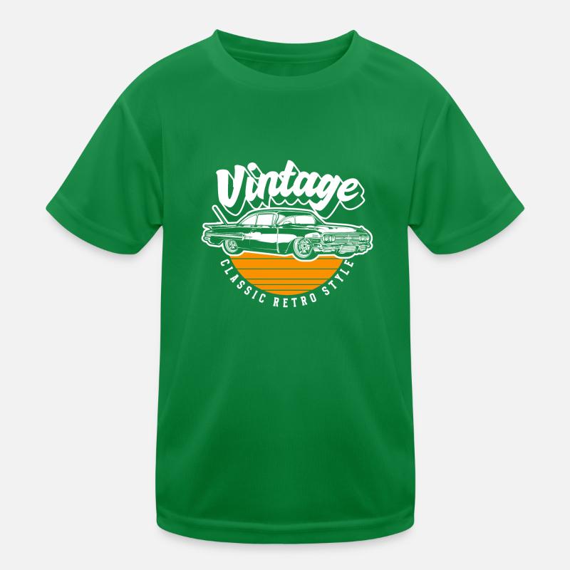 Oldtimer Vintage Valuable Kids Functional T-Shirt