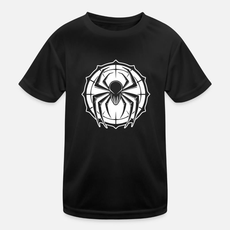 Spider spiders animals Kids Functional T-Shirt