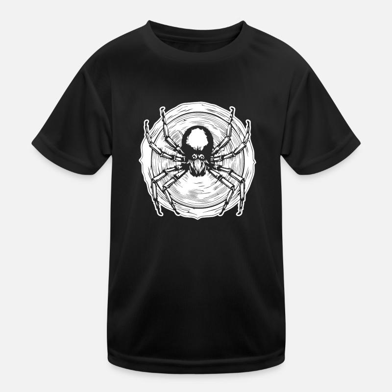 Spinne Spinnen Tiere Kinder Funktions-T-Shirt