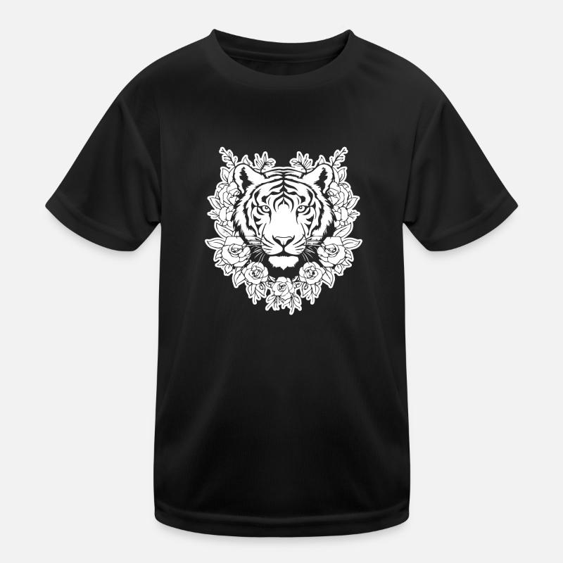 Tiger Big Cat Kids Functional T-Shirt