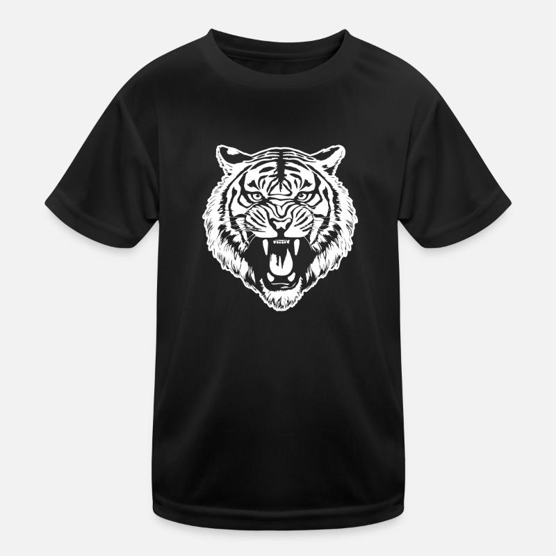 Tiger Big Cat Kids Functional T-Shirt