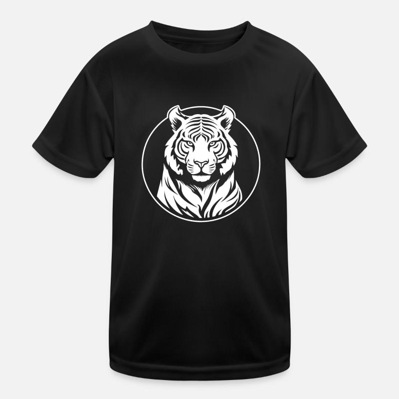 Tiger Big Cat Kids Functional T-Shirt