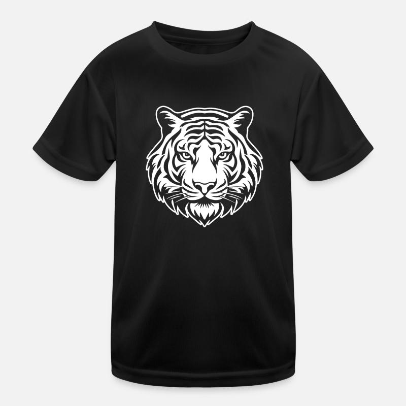 Tiger Big Cat Kids Functional T-Shirt