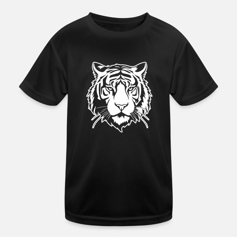 Tiger Big Cat Kids Functional T-Shirt
