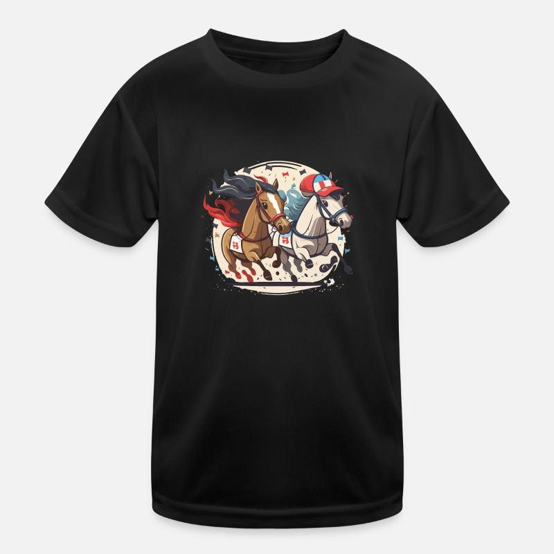 Galloping Glory Kids Functional T-Shirt
