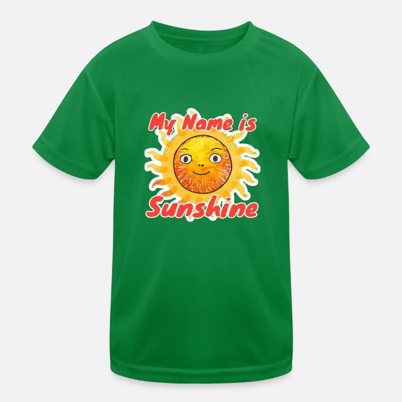 Sprüche Kinder Funktions-T-Shirt