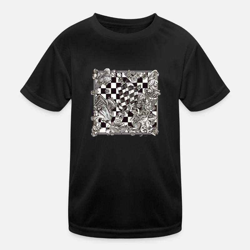 Abstraction Echiquéenne n°1 T-shirt sport Enfant