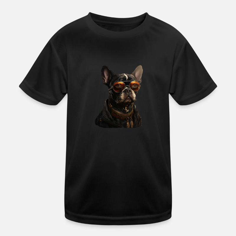 Hund Kinder Funktions-T-Shirt