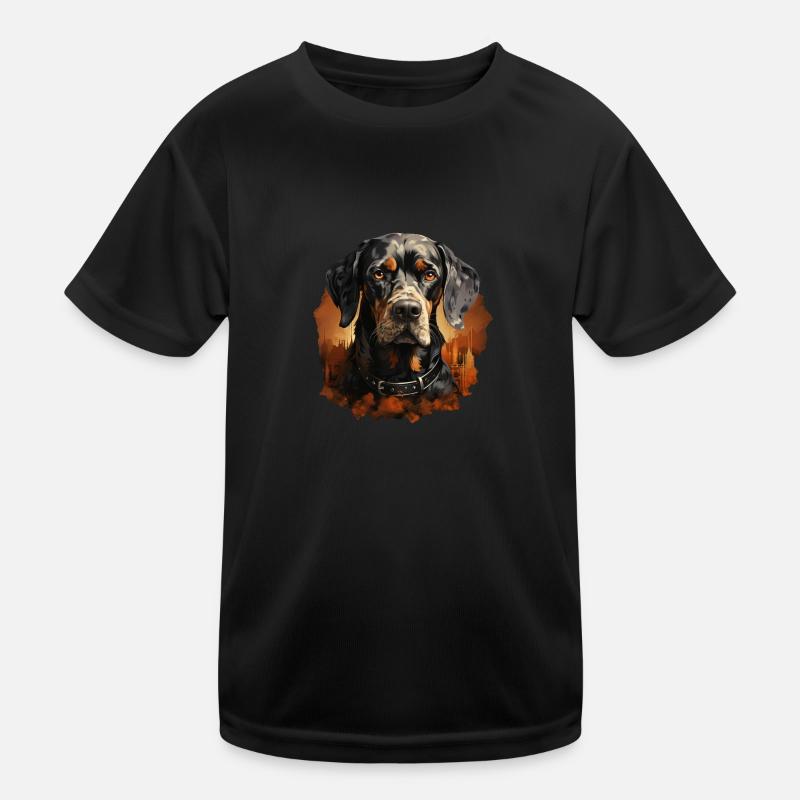 Hund Kinder Funktions-T-Shirt
