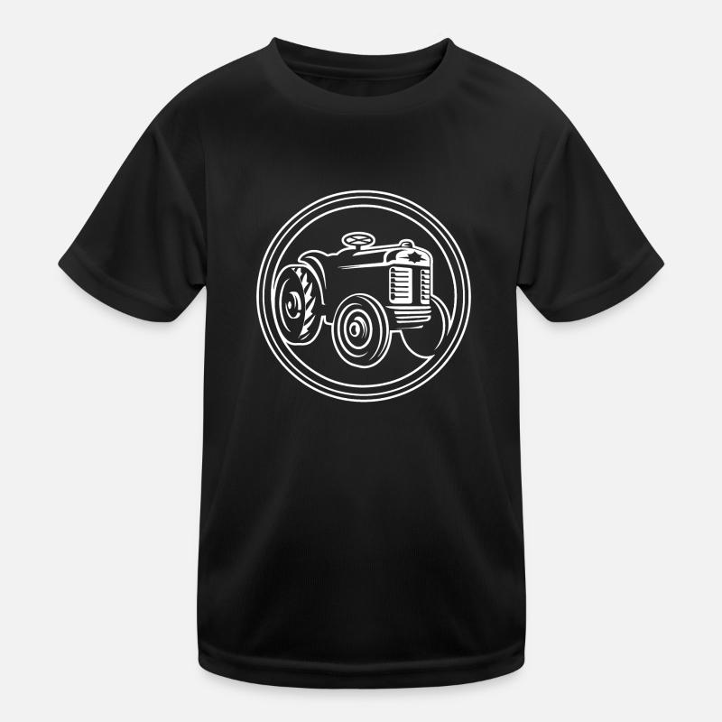Traktor Kinder Funktions-T-Shirt