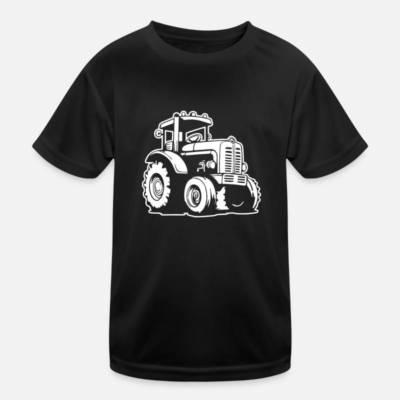 Traktor Kinder Funktions-T-Shirt