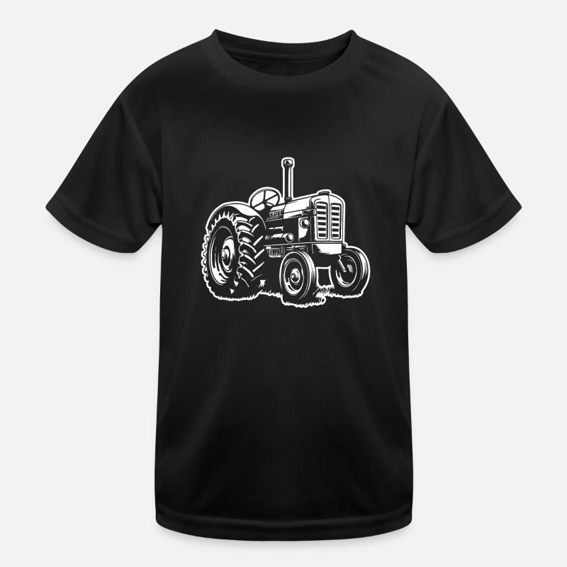 Traktor Kinder Funktions-T-Shirt