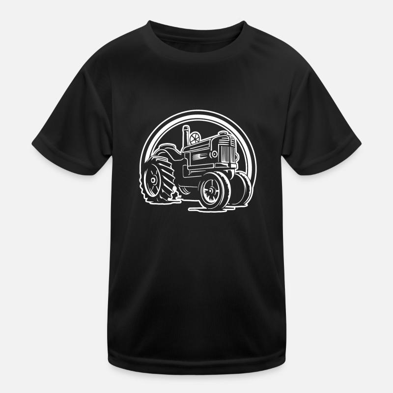 Traktor Kinder Funktions-T-Shirt
