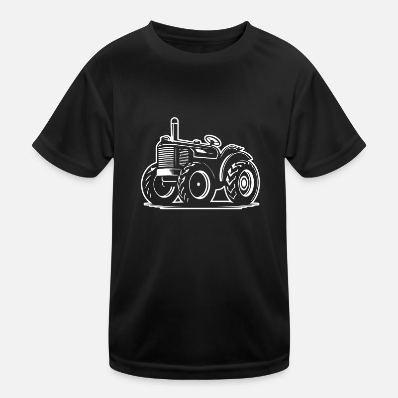 Traktor Kinder Funktions-T-Shirt
